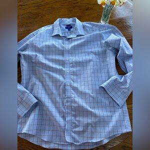 Egara blue men’s shirt.  Size 3XLT.  Excellent condition.